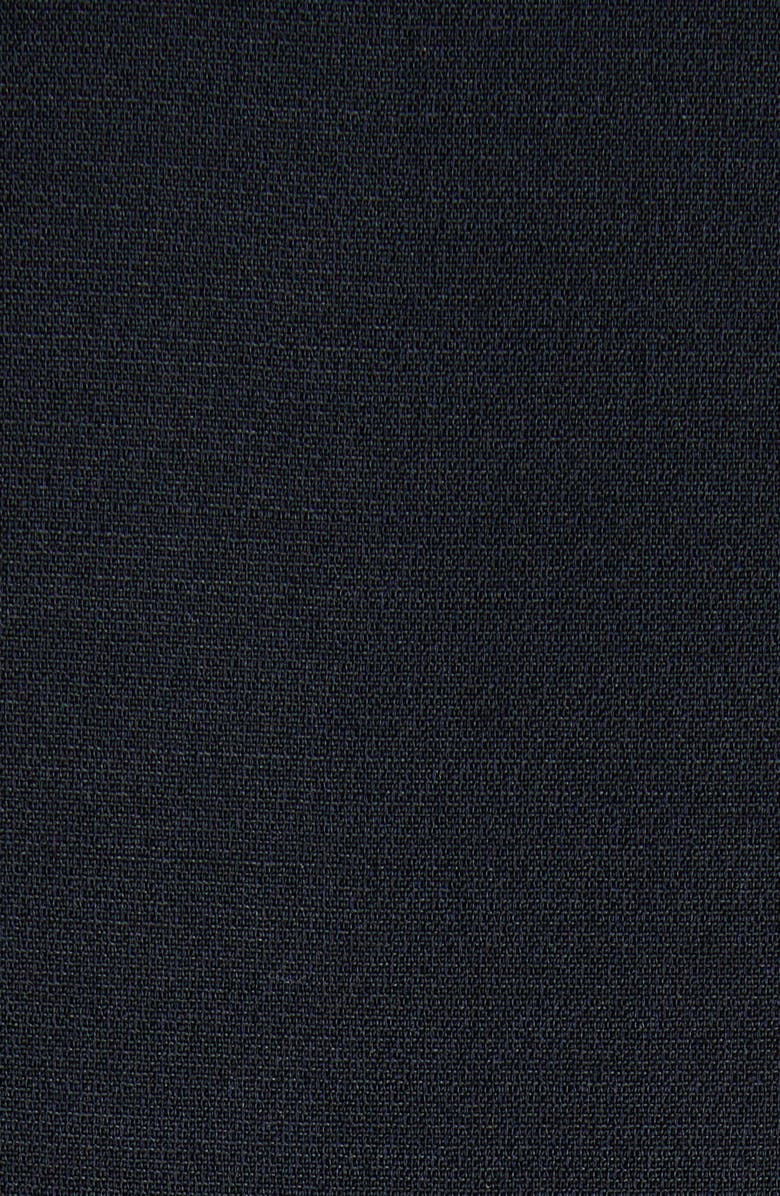 Valentino Garavani Floral Beaded Mixed Media Dress, Alternate, color, Ivory/ Blue