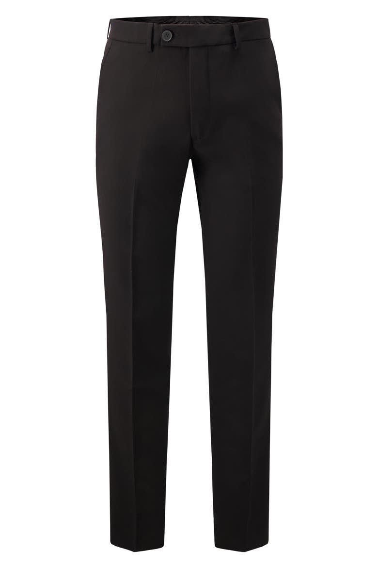 Vince Performance Dress Pants, Alternate, color, BLACK