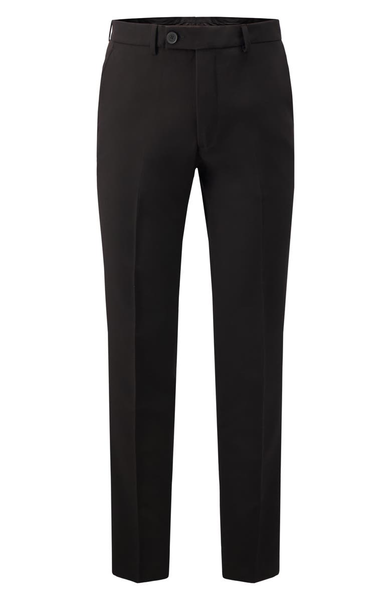 Victor Emmanuel Vince Performance Dress Pants, Alternate, color, Black
