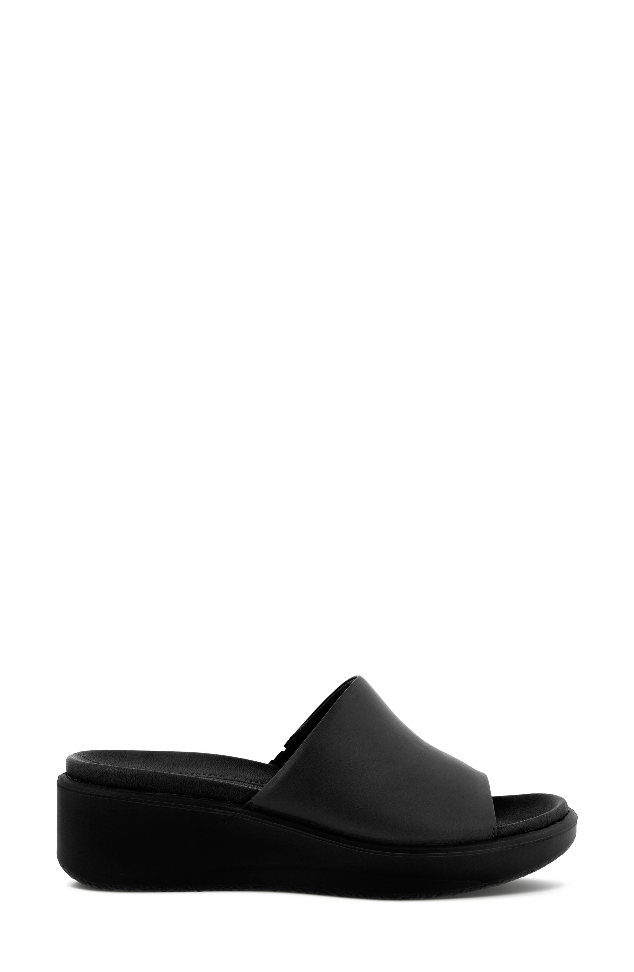 ECCO Flowt Wedge Slide Sandal, Alternate, color, 