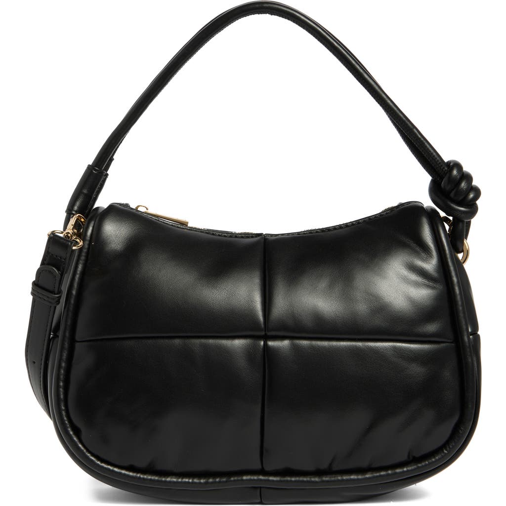 Urban Expressions Handbags Quilted Shoulder Bag In Black
