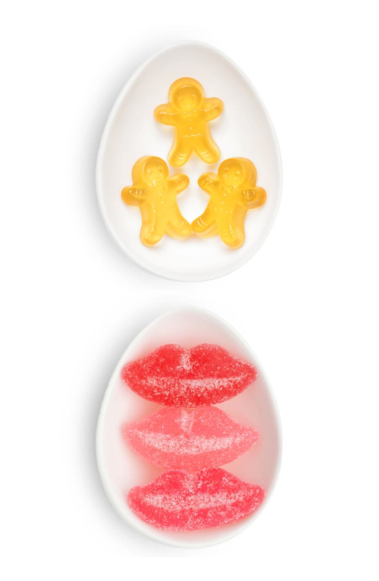 sugarfina Gingerbread Man 2-Piece Candy Bento Box, Alternate, color, 