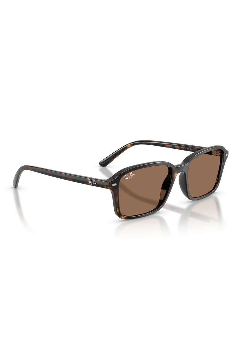 Kids' 50mm Square Sunglasses, Alternate, color, HAVANA / DARK BROWN