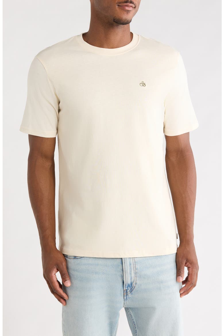 Organic Cotton T-Shirt, Main, color, LIGHT BEIGE