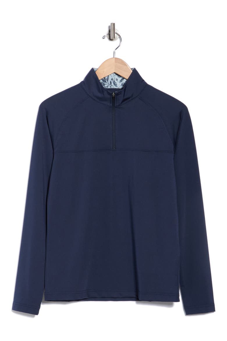 Cook Quarter Zip Pullover, Alternate, color, MIDNIGHT NAVY