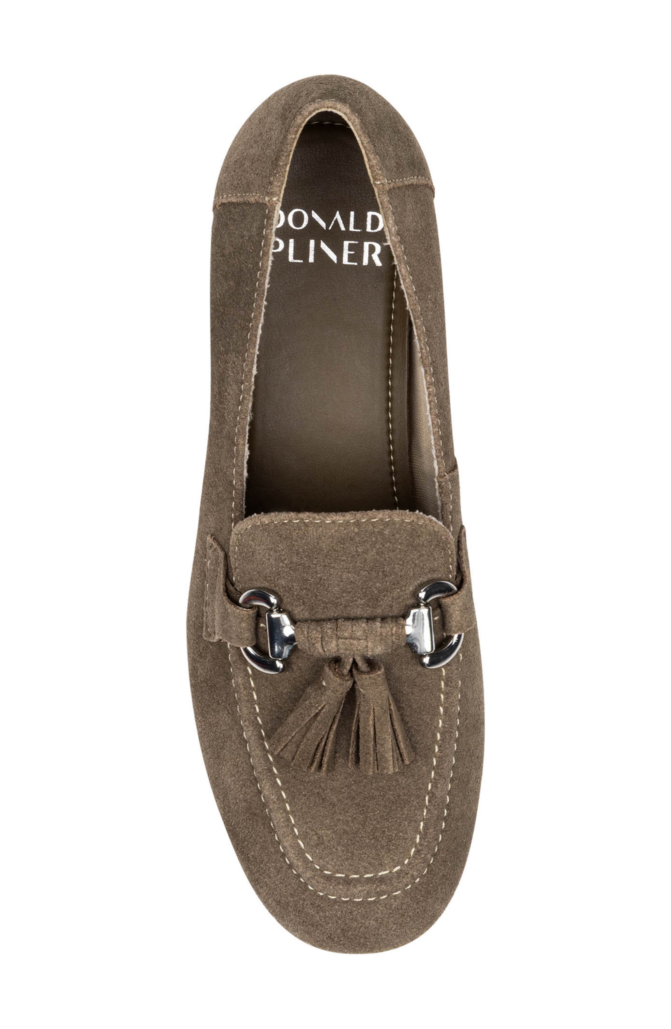 Tassel Loafer, Alternate, color, DARK TAUPE