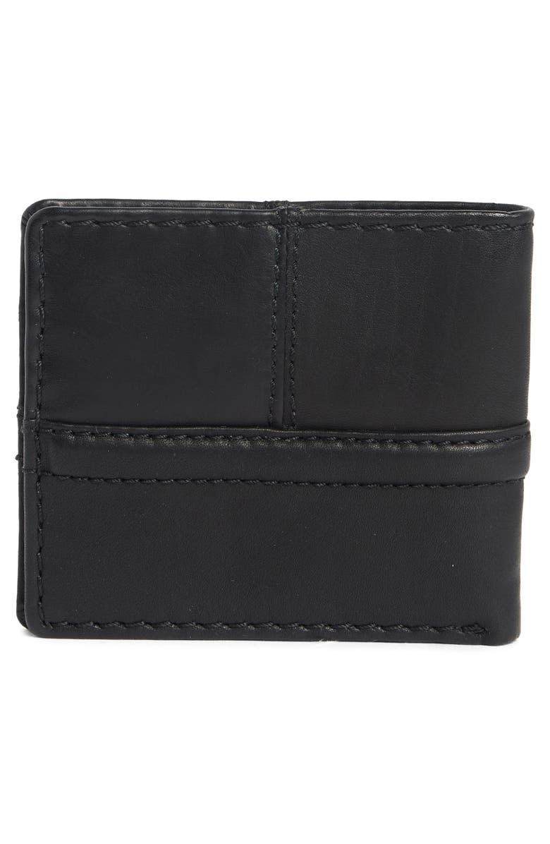 Frye Nash Double Billfold Wallet, Alternate, color, Black