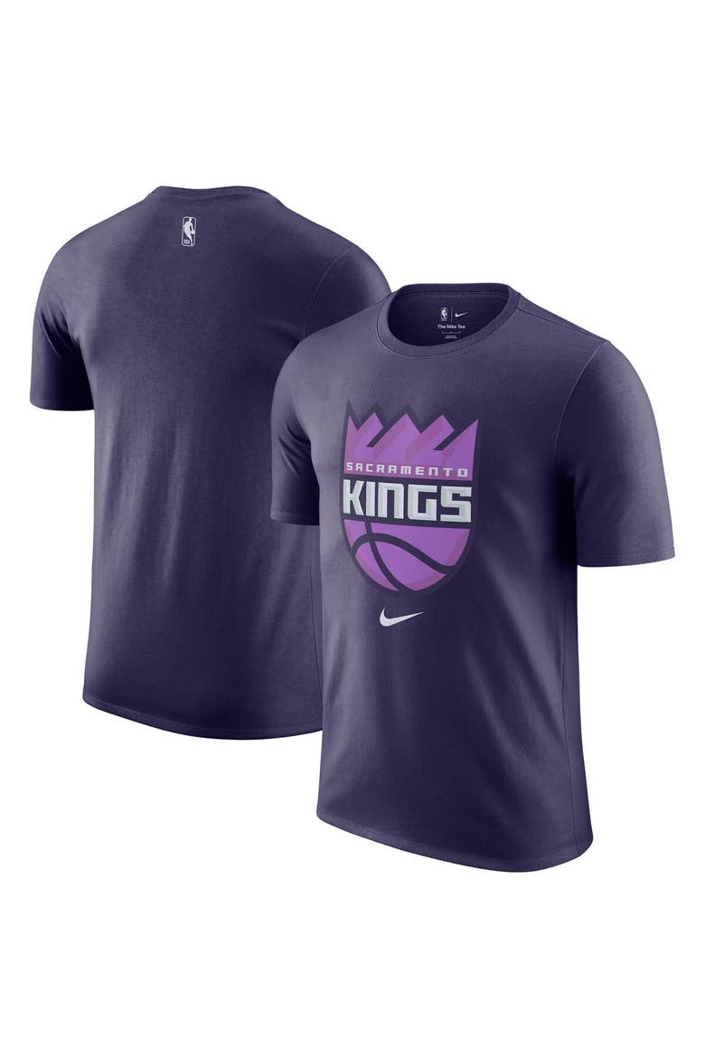 Men's Nike  Purple Sacramento Kings 2025/26 City Edition Remix Essential Logo T-Shirt, Main, color, Purple