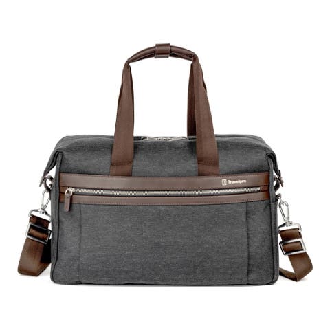 Platinum Elite Soft 16.5" Carry on Travel Underseat Tote Bag, Fits up to 14" Laptop