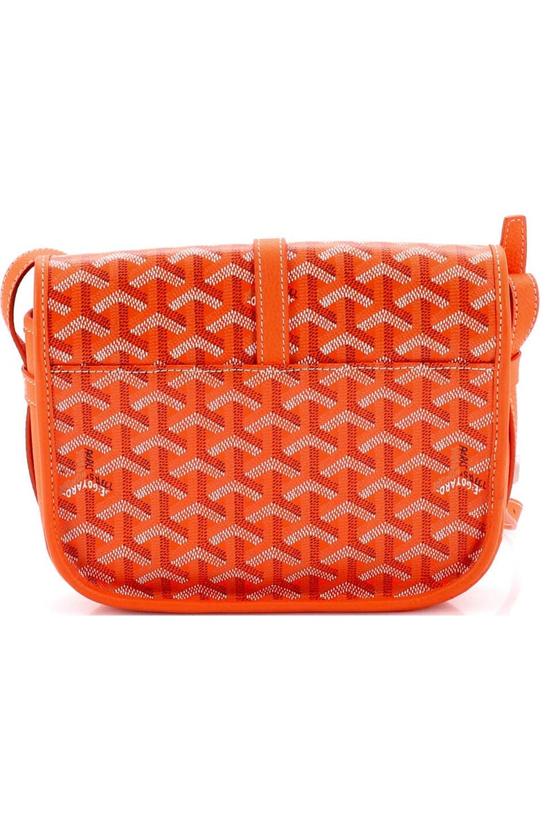 Pre-Owned Goyard Belvedere II Messenger Bag Coated Canvas PM, Alternate, color, Orange