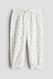 H&M Cotton Muslin Trousers