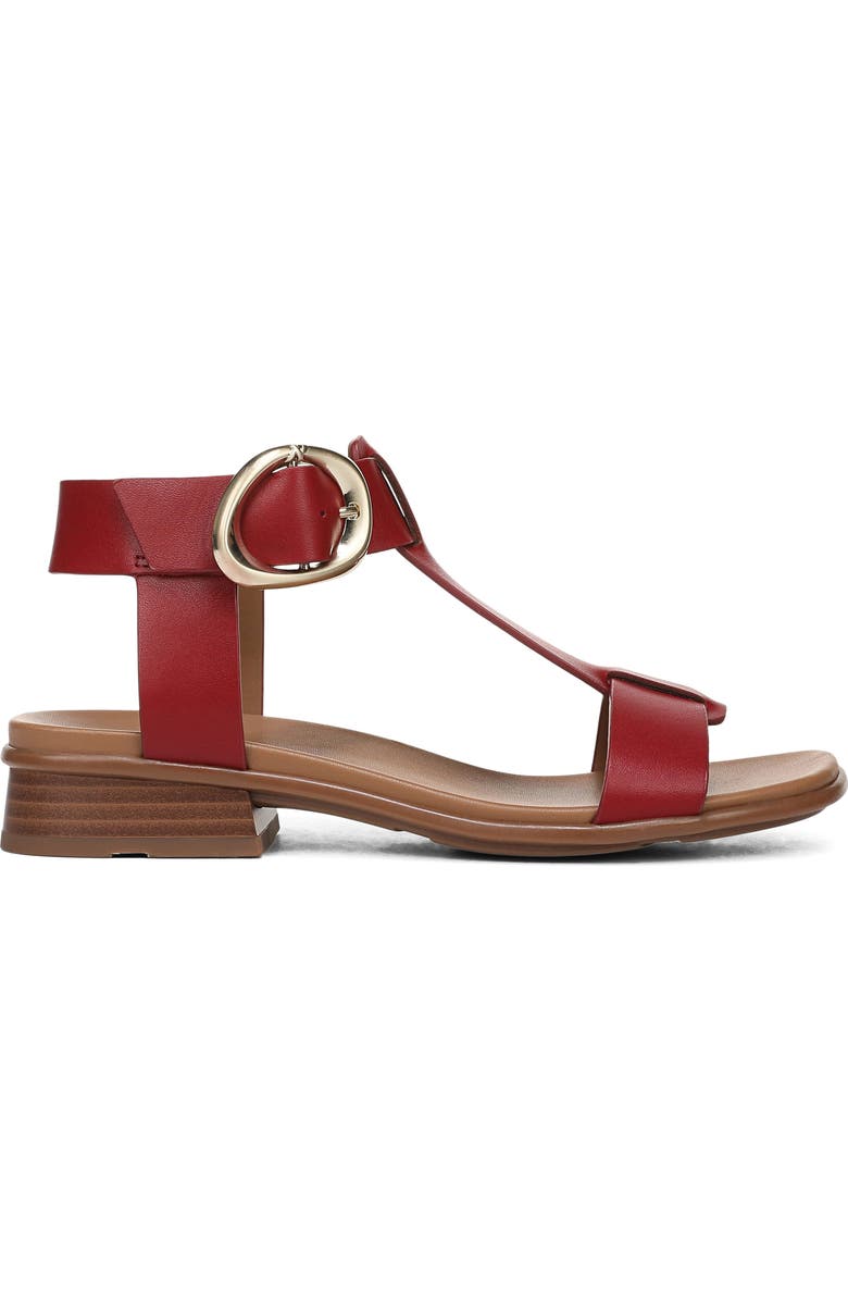 Naturalizer Brandy Ankle Strap Sandal, Alternate, color, Hearts Flame Red