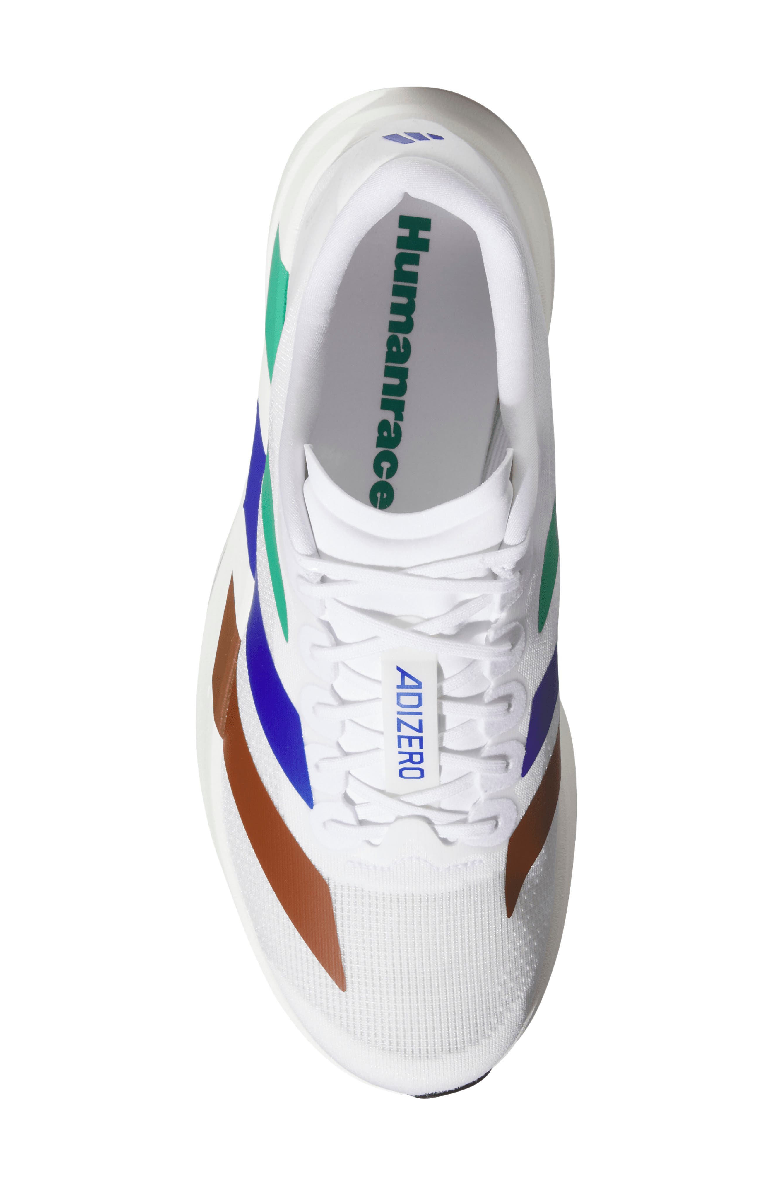 Adizero Evo SL Running Shoe, Alternate, color, FTWWHT/ SECOGR/ SELUBL