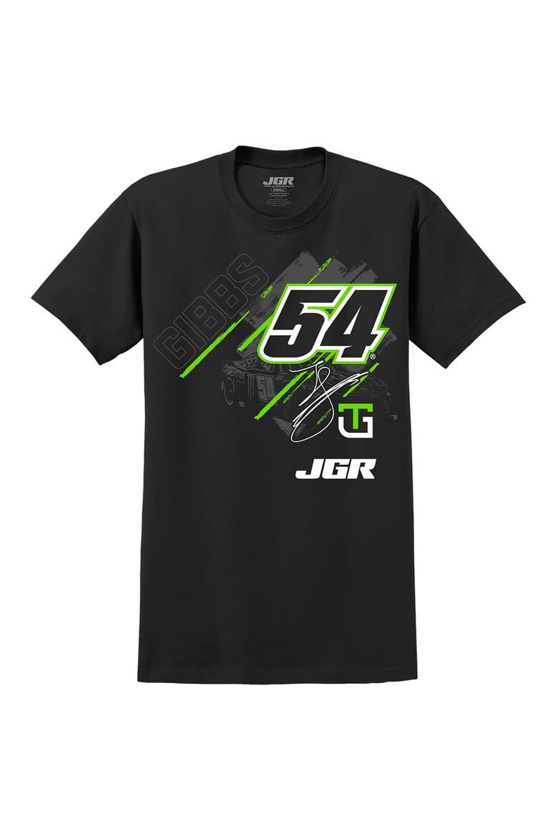Men's Joe Gibbs Racing Team Collection Black Ty Gibbs Monster Energy Car T-Shirt, Alternate, color, Black