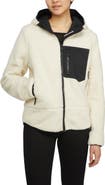 Pajar Blakely Boyfriend Fit shearling Jacket with Fixed Hood