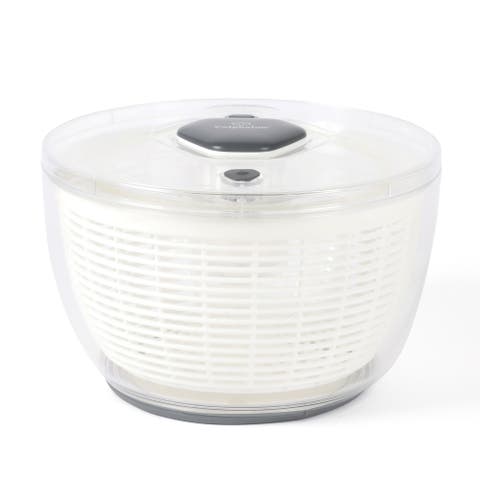 Aero Plastic Salad Spinner with Strainer and Extra Storage Lid