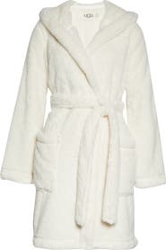 UGG® Aarti Faux Shearling Hooded Robe