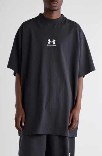 Balenciaga Tattoo Distressed Long Sleeve Cotton Graphic T Balenciaga Tattoo Distressed Long Sleeve Cotton Graphic T