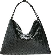 Bottega Veneta Medium Dustbag Intrecciato Leather Shoulder Bag
