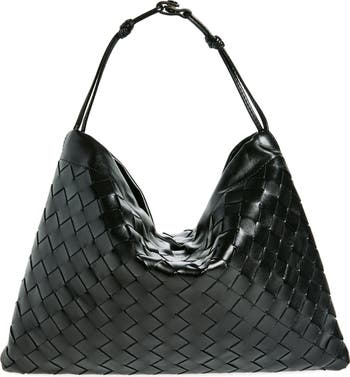 ハンドバッグ Bottega Veneta Dustbag Medium Shoulder Bag In Intrecciato 15 Bottega Veneta Medium Dustbag Intrecciato Leather Shoulder