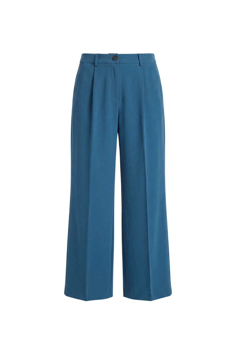 Wesley Crepe Pant, Main, color, Deep Teal