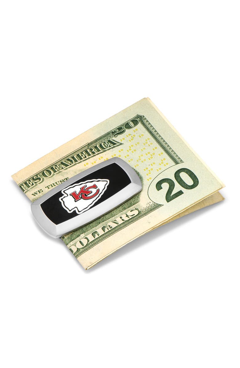 Cufflinks, Inc. NFL Kansas City Chiefs Cushion Money Clip, Alternate, color, 