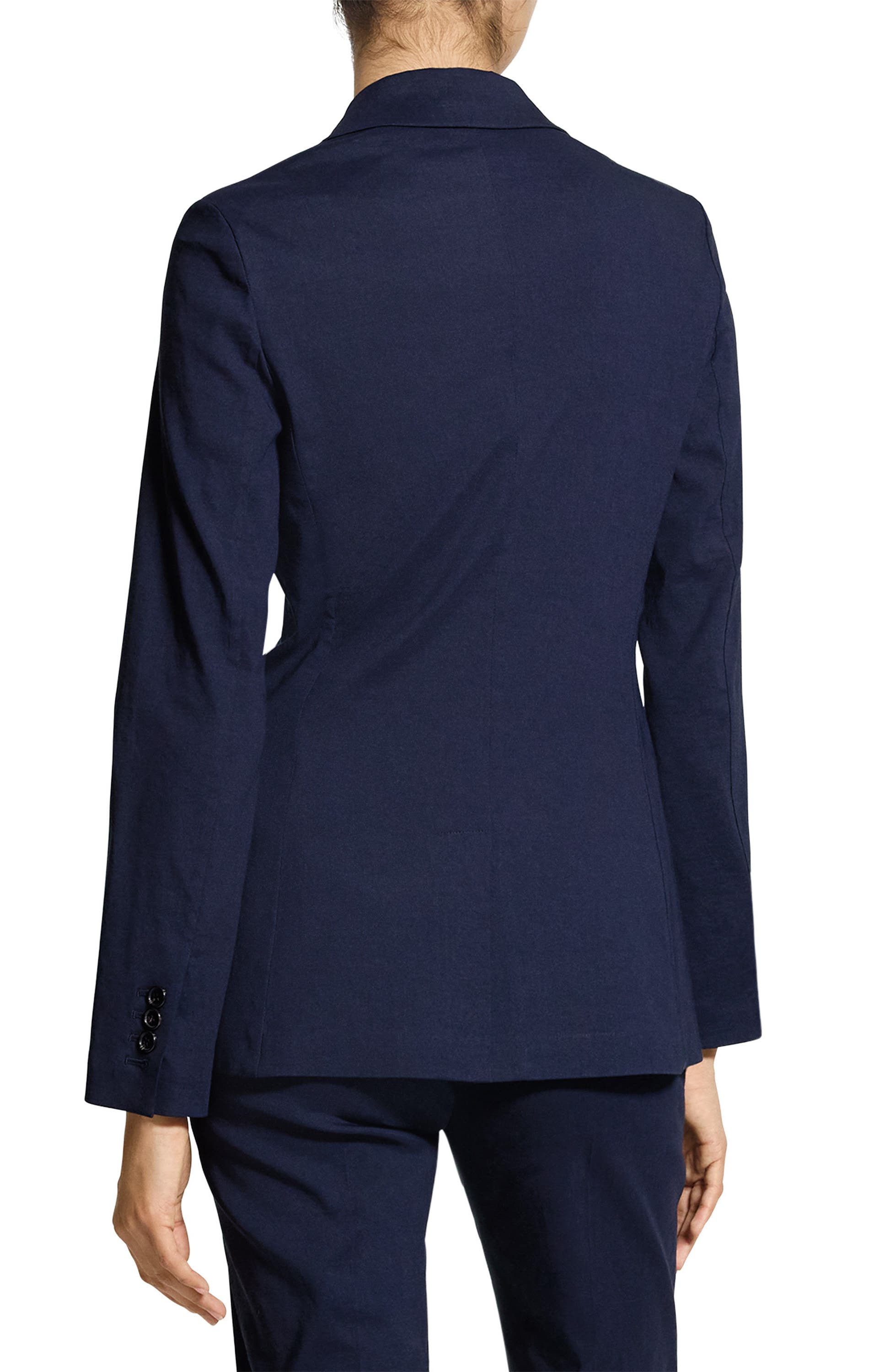 Linen Blend Staple Blazer - image 4