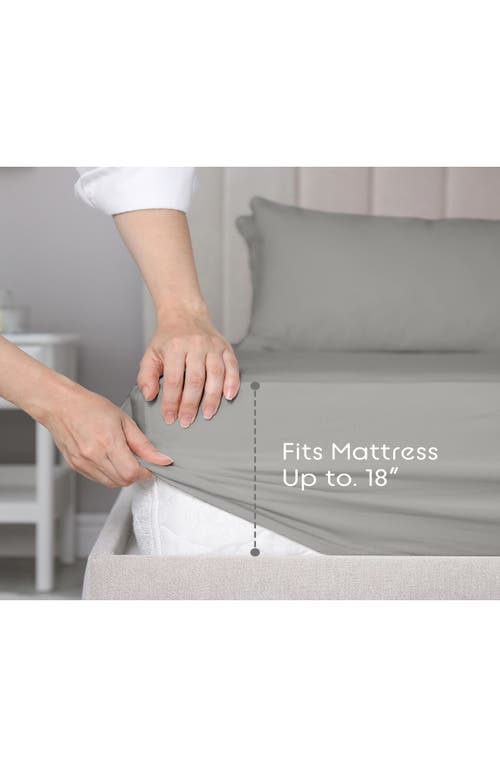 Vellux Snuggle Sheet Set In Gray