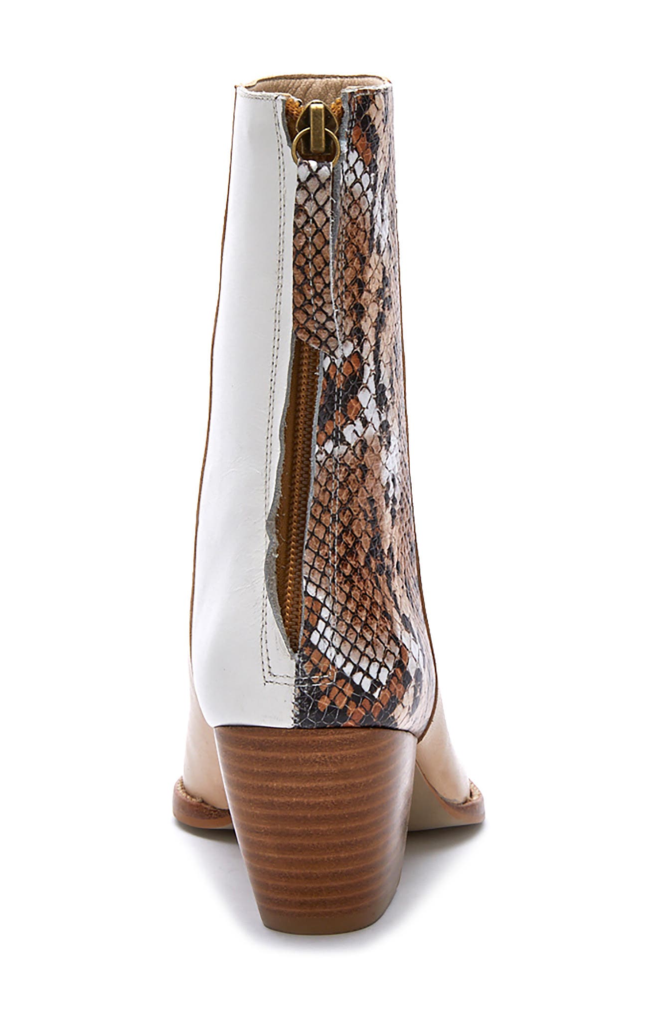Carson Western Boot, Alternate, color, NATURAL LEATHER