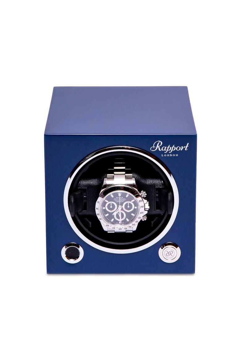 EVOLUTION SINGLE WATCH WINDER, Main, color, Blue