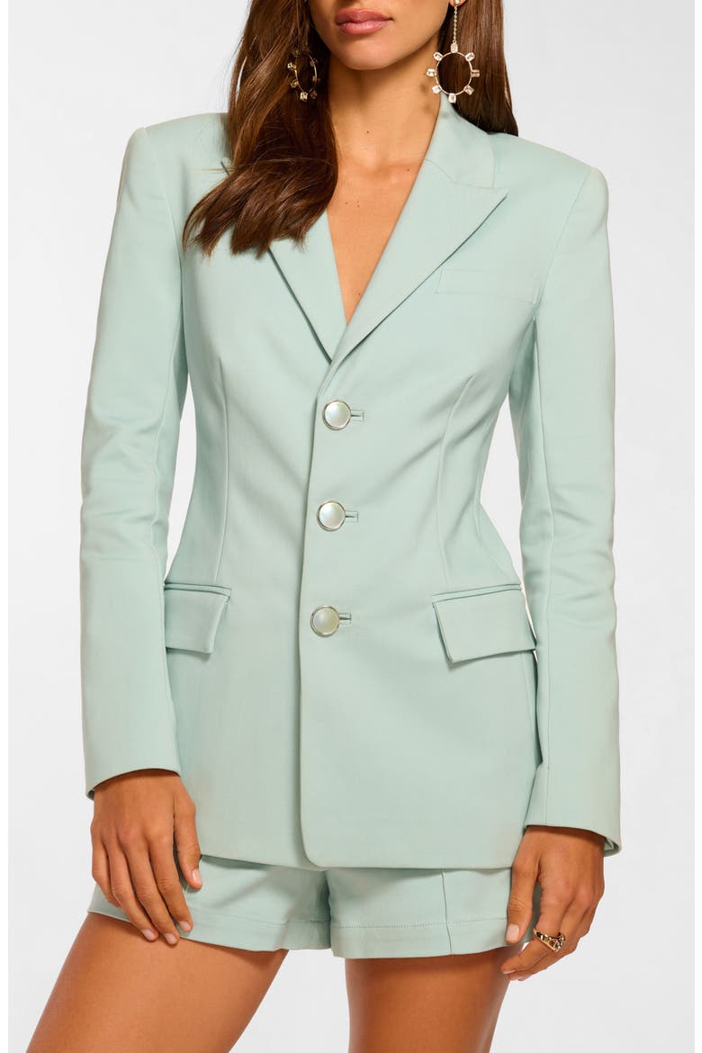 Cherie Blazer, Main, color, MOONSTONE BLUE