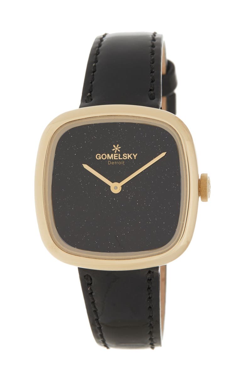 GOMELSKY BY SHINOLA Women's Eppie Sneed Patent Leather Strap Watch, 32mm, Main, color, 