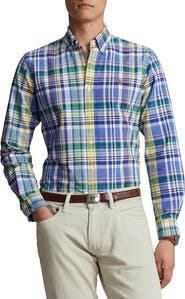 Polo Ralph Lauren Plaid Button-Down Oxford Shirt