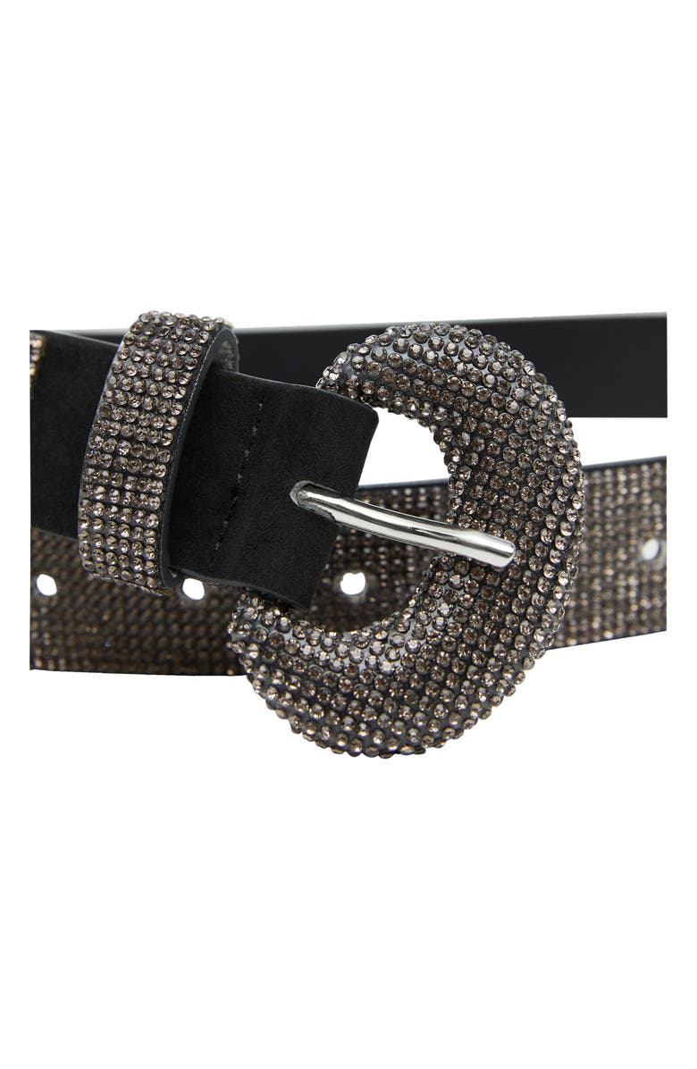 MANGO Rhinestone Belt, Alternate, color, 