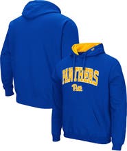 COLOSSEUM Men's Colosseum Royal Pitt Panthers Arch & Logo 3.0 Pullover Hoodie