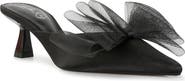 LONDON RAG Asma Bow Embellished Kitten Heel Mule