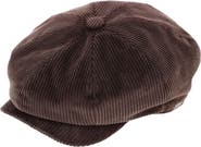 Wigens Men's Brisbane Moss Corduroy Retro Newsboy Cap