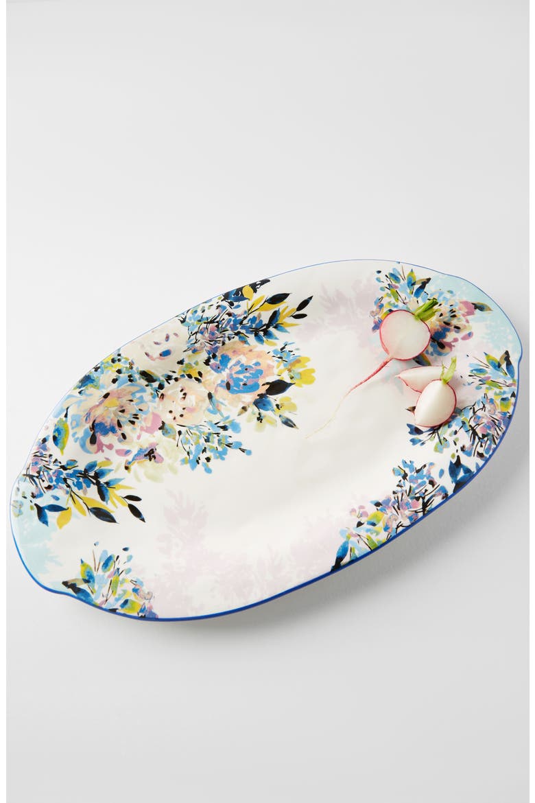 Anthropologie Gardenshire Earthenware Platter, Alternate, color, BLUE COMBO