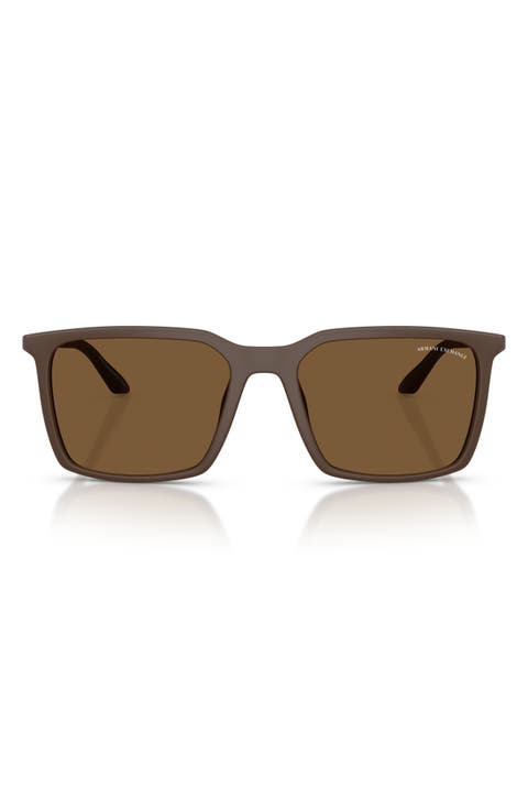 55mm Square Sunglasses