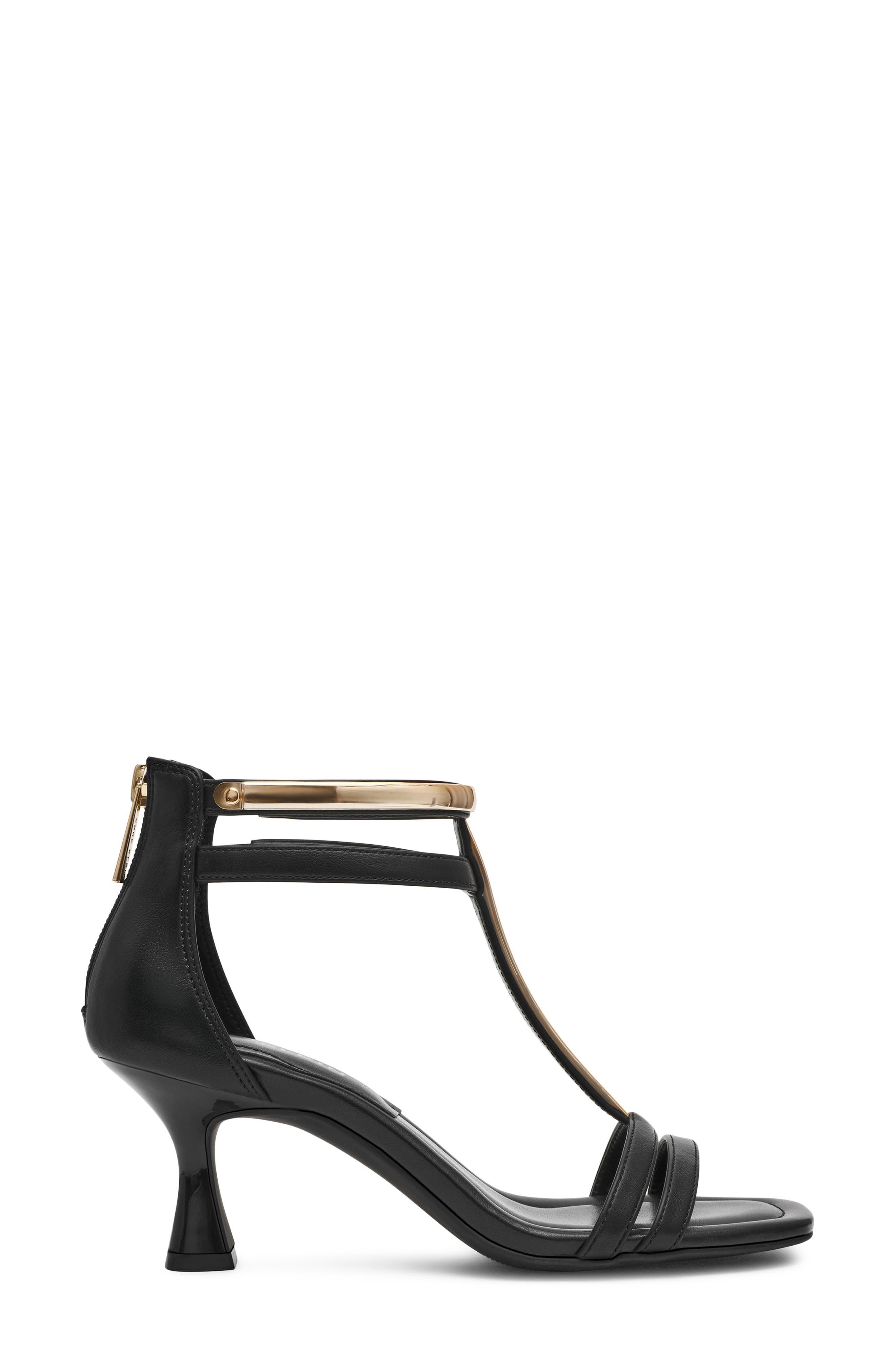 Anne Klein Juliet T-Strap Sandal, Alternate, color, 