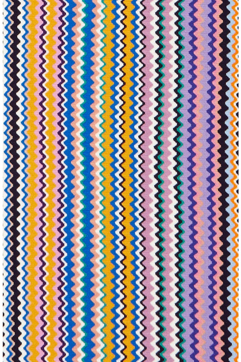Zigzag Wool Blend Scarf, Alternate, color, MULTI PURPLE