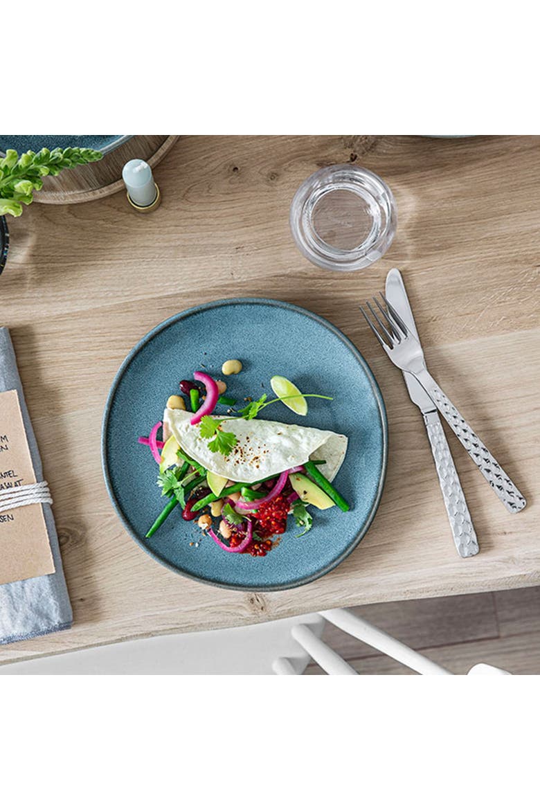 Lave Glace Salad Plate, Alternate, color, Blue Green