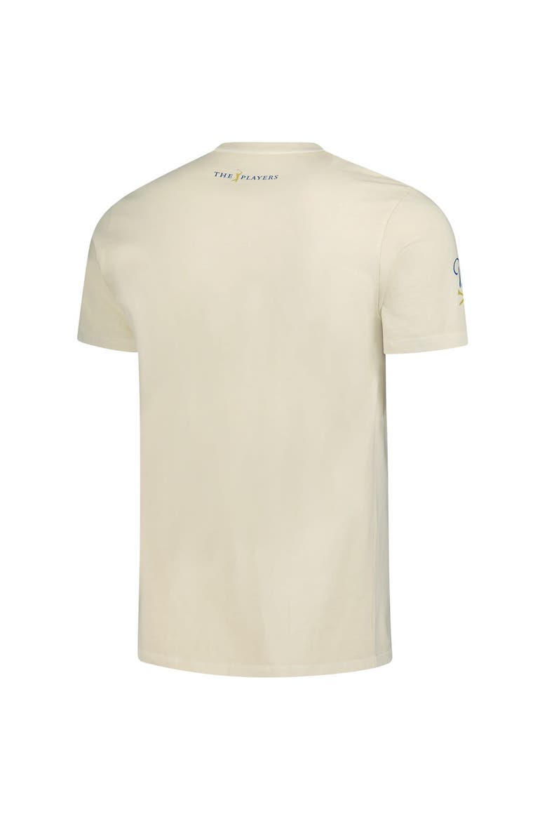 Men's Barstool Golf  Tan THE PLAYERS Golf Ball Guy Garment Dyed T-Shirt, Alternate, color, Tan