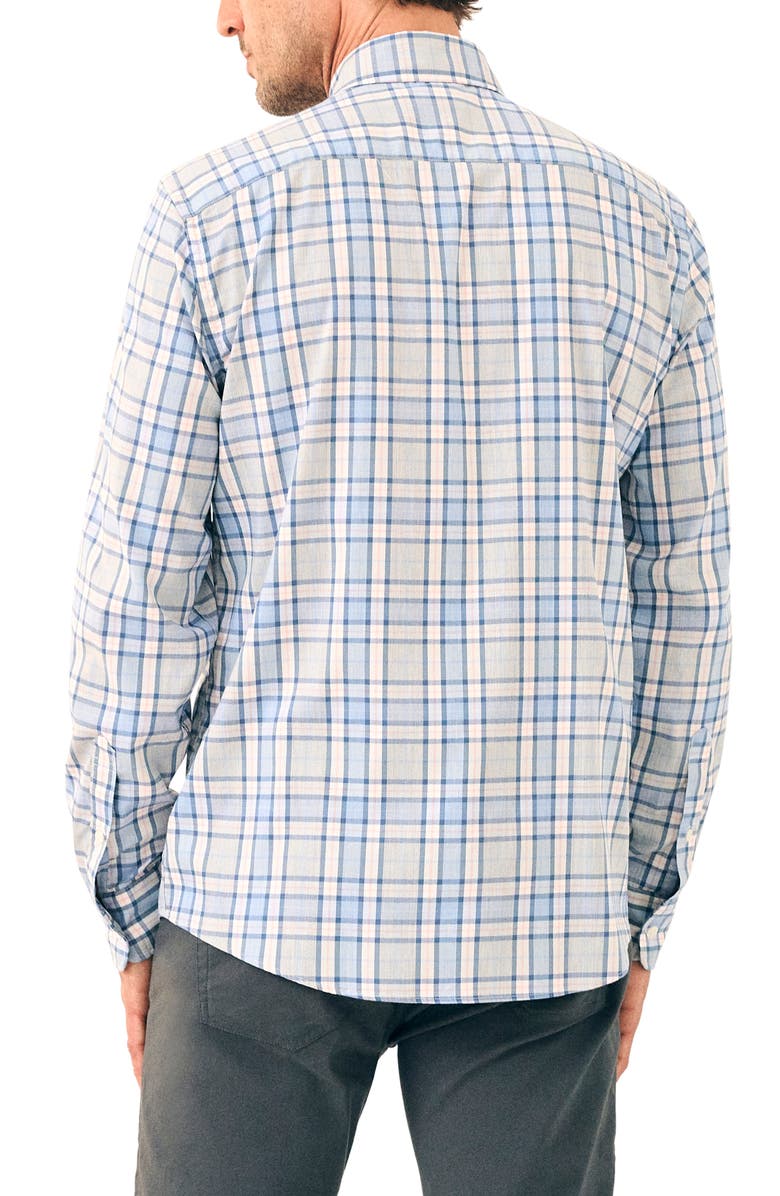 Faherty The Movement Plaid Button-Up Shirt, Alternate, color, 