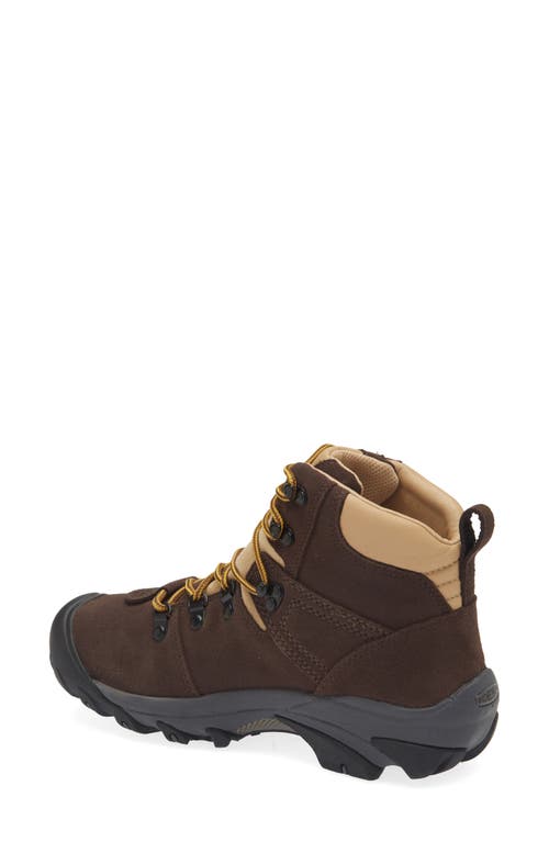 Keen Pyrenees Waterproof Hiking Boot In Mountain Research Brown