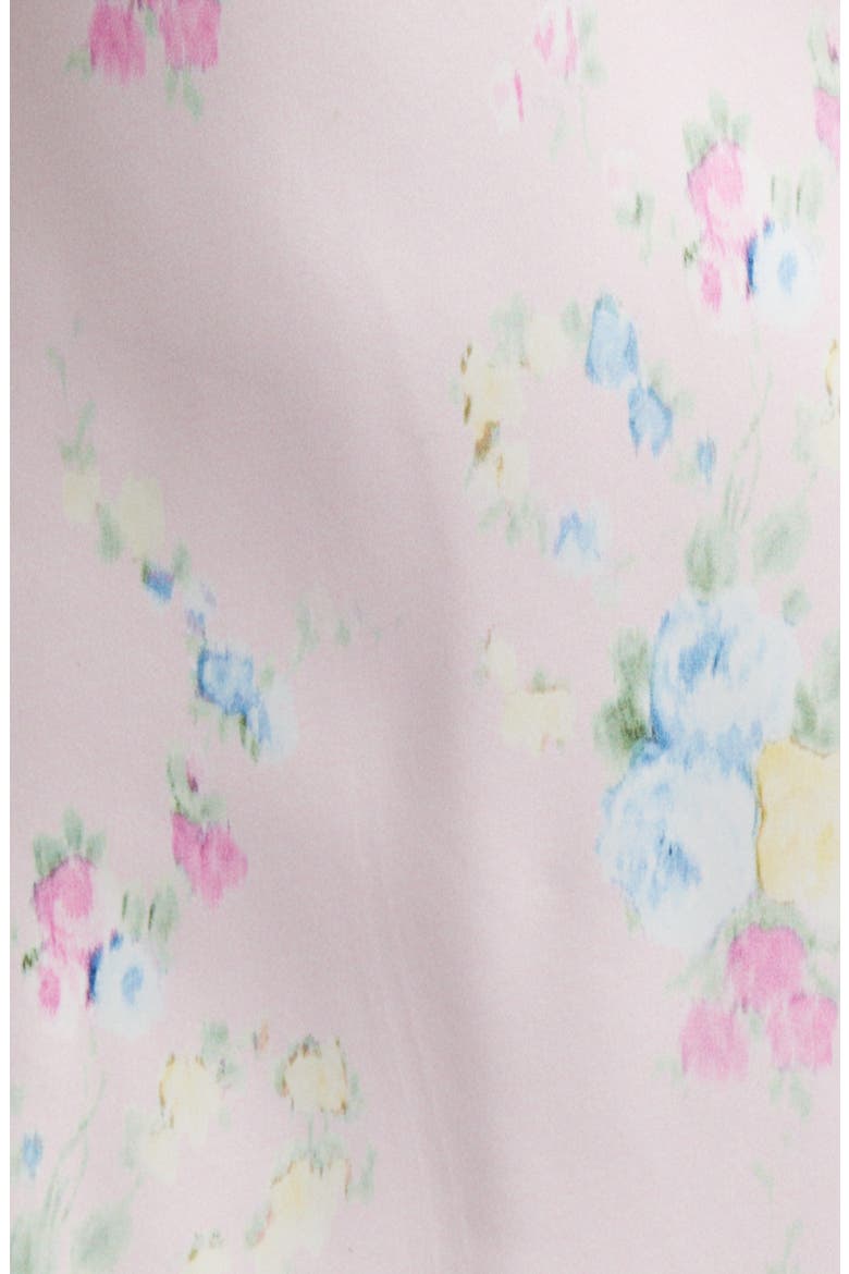 Annabeth Abstract Floral Cotton Slipdress, Alternate, color, ROSY TRELLIS