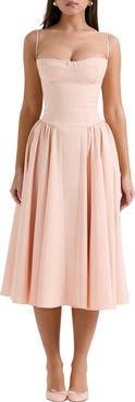 HOUSE OF CB Samaria Corset Fit & Flare Dress