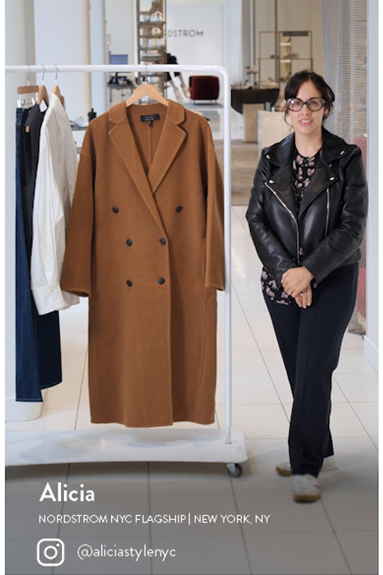 Thea Wool Blend Coat video