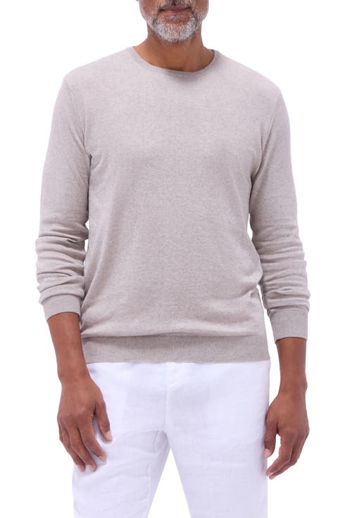 Cotton & Cashmere Crewneck Sweater
