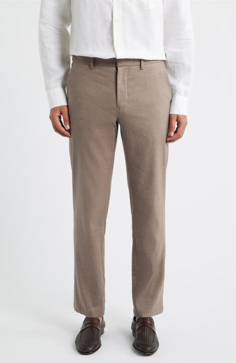 Flat Front Pants